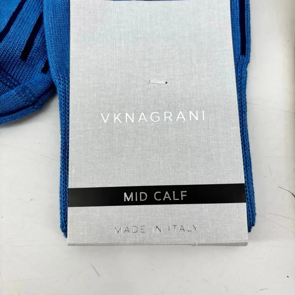 Vknagrani Men's Dress Socks Yellow Circles Blue Arrows Career